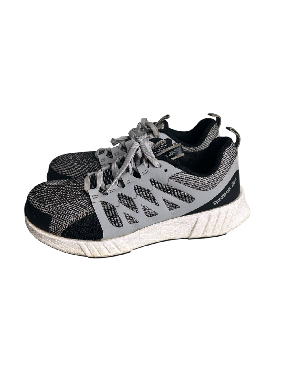 REEBOK Men’s FLEXWEAVE Work Sneakers COMPOSITE TOE Shoe Size 8